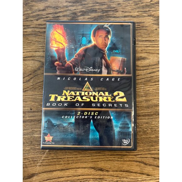Disney Other - National Treasure 2: Book Of Secrets 2008 DVD Nicolas Cage Jon Voight Pre-Owned